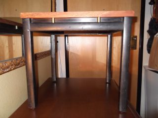 1970 ' S Michael Taylor Baker Furniture Side / End / Lamp Table With Brass Tag photo