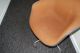 Eames Mid Century Fiberglass Dax Arm Chair Girard Hopsack Chocolate Brown Mid-Century Modernism photo 10