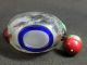 Chinese Scenery Inside Hand Painted Carved Peking Overlay Glass Snuff Bottle Snuff Bottles photo 6