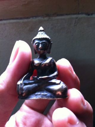 Amulet Thai Antque Rare Praput From Thailand photo