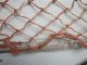4 ' X12 ' Authentic Vintage Alaskan Fishing Net Seine Mesh Nautical Decor Web Fishing Nets & Floats photo 4
