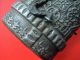 Marvelous Antique Decorated Pewter Casket With Hallmark Metalware photo 5
