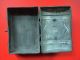 Marvelous Antique Decorated Pewter Casket With Hallmark Metalware photo 6