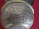 Antique Islamic Silver On Bronze Bowl Middle East photo 7