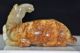 Chinese Antique Six Dynasties White Jade Resting Horse Statue Necklaces & Pendants photo 1