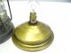 Antique Galvanized Metal Brass Nautical Converted Electric Cabin Boat Light Lamp Lamps & Lighting photo 4