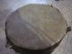 Vintage Antique Indigenous Wood And Leather (skin) Drum Old Drum Latin American photo 4