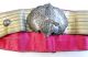 Wow Antique Silver Niello And Gold Tinsel Russian Belt Russia photo 8