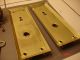 Antique Vintage Brass Plated Steel Door Knobs Handles Door Plates & Key Door Knobs & Handles photo 3