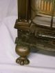 Antique Humphrey Radiantfire Heater Fireplace Insert Cast Iron Copper Ornate Primitives photo 6