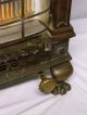 Antique Humphrey Radiantfire Heater Fireplace Insert Cast Iron Copper Ornate Primitives photo 7