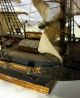 Vintage Wooden Sail Ship / War Ship Model Of Fragata Espanola - 1780 - Spain Model Ships photo 9