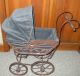 Victorian/antique Style Babybuggy/pram/carriage Wood/wicker/canvas/metal Baby Carriages & Buggies photo 4