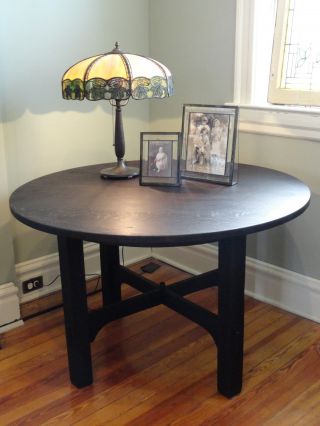 Gustav Stickley Mission Library Or Parlor Table 48 