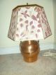 Craftsman Bungalow Hammered Copper Table Lamp Mission Arts & Crafts Style Vtg Arts & Crafts Movement photo 9