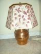 Craftsman Bungalow Hammered Copper Table Lamp Mission Arts & Crafts Style Vtg Arts & Crafts Movement photo 9