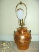 Craftsman Bungalow Hammered Copper Table Lamp Mission Arts & Crafts Style Vtg Arts & Crafts Movement photo 1