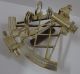 Ross London Brass 10in Slow/fast Motion Sextant With Box Sextants photo 5