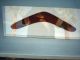 Rare 19th Century Australian Aboriginal Boomerang Acrylic Display Case Pacific Islands & Oceania photo 3