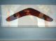 Rare 19th Century Australian Aboriginal Boomerang Acrylic Display Case Pacific Islands & Oceania photo 4