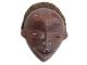 Fine African Chowke Tribal Ceremonial Mask Fibrous Cloth Hood Facial Scars Teeth Masks photo 11
