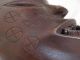 Fine African Chowke Tribal Ceremonial Mask Fibrous Cloth Hood Facial Scars Teeth Masks photo 4