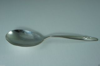Vintage Silver Plate Large Pear Shaped Serving Spoon Rogers Exquisite 1957 photo