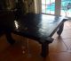 Asian Moroccan Indian Balinese Style Center Table Dark Wood Post-1950 photo 2