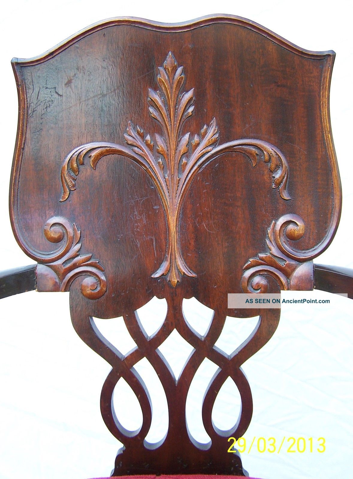 Antique Arm Chair - Late 1800 ' S 1800-1899 photo