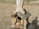 Three Story Birdhouse Recycled Old Barnwood Handmade Usa 29 Inches Reproductions photo 4