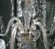 Antique 5 Light Crystal Chandelier W/ Prisms Luxury Venetian Style Glass Arms Chandeliers, Fixtures, Sconces photo 3