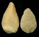 2 Lower Paleolithic Paleolithique Quartzite Hand Axes - 700000 To 100000 Bp - Sahara Neolithic & Paleolithic photo 1