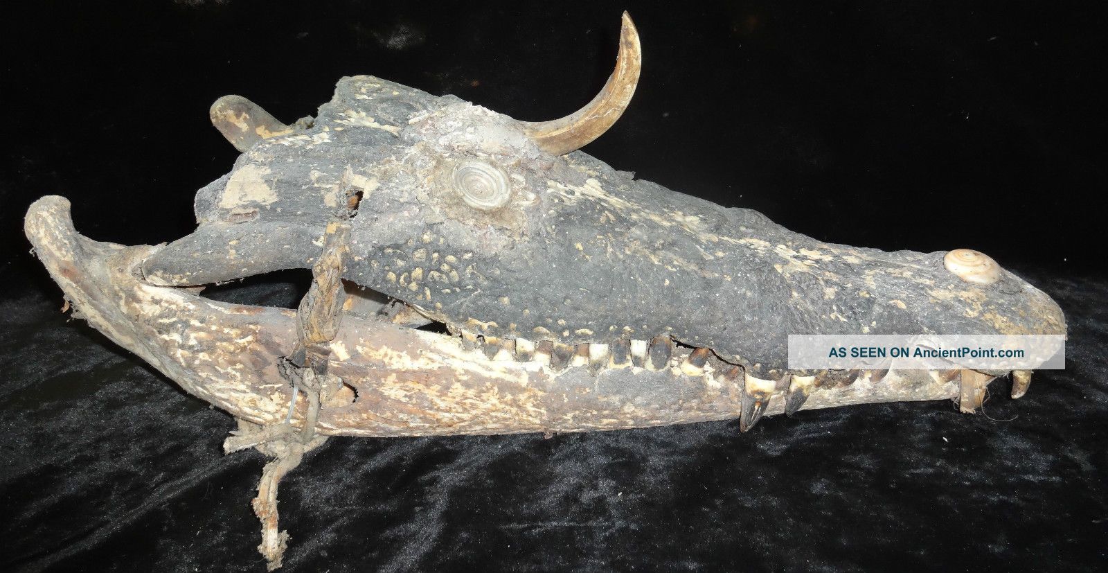 Crocodile Over Modeled Shamans Implement Papua New Guinea Pacific Islands & Oceania photo