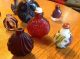 Eight Chinese Snuff Bottles - Vintage,  Includes 7 Glass & 1 Wood Snuff Bottles photo 4