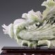 Oriental Vintage 100% Natural Jade Hand Carved Cabbage Statue Nr 560451 Statues photo 2