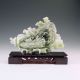 Oriental Vintage 100% Natural Jade Hand Carved Cabbage Statue Nr 560451 Statues photo 8