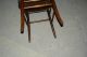 Vintage Wooden Vinyl Threaded Parlor Chair Copper Colored Leaf Pattern. 1900-1950 photo 10