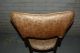 Vintage Wooden Vinyl Threaded Parlor Chair Copper Colored Leaf Pattern. 1900-1950 photo 7