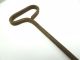 Antique Old Metal Wrought Iron Long Fireplace Poker Log Roller Hearthware Tool Hearth Ware photo 3