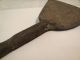 Prim & Crude 19th C.  Blacksmith Hand Forged Peel Antique Wought Iron Spatula Primitives photo 3