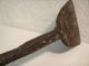 Prim & Crude 19th C.  Blacksmith Hand Forged Peel Antique Wought Iron Spatula Primitives photo 4
