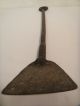 Prim & Crude 19th C.  Blacksmith Hand Forged Peel Antique Wought Iron Spatula Primitives photo 7