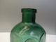 Antique Green Glass 8 Sided Rumford Chemical Works 12 Pharmacy Apothecary Bottle Bottles & Jars photo 2