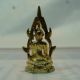 Rare Antique Mixed Materials Small Buddha Statue Thai Amulet Phra Chinnarat. Amulets photo 3