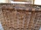 Antique Round American Splint Basket Primitives photo 6