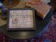 Early Naive Styled 1830 School Girl Motif Sampler (lb) Primitives photo 3