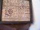 Early Naive Styled 1830 School Girl Motif Sampler (lb) Primitives photo 5