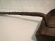 19th C.  Blacksmith Hand Forged Coal Scoop Antique Wought Iron Hearth Shovel Primitives photo 11