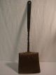 19th C.  Blacksmith Hand Forged Coal Scoop Antique Wought Iron Hearth Shovel Primitives photo 1