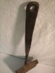19th C.  Blacksmith Hand Forged Coal Scoop Antique Wought Iron Hearth Shovel Primitives photo 3